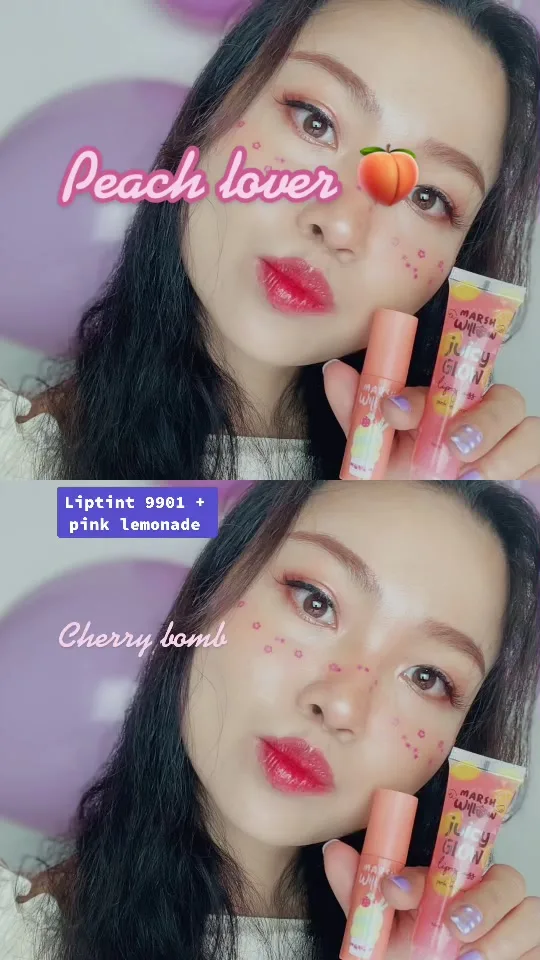 super cute,apalagi yg #marshwillowxsandrinna @marshwillow_official #marshwillow #charisceleb #liptint #lipgloss #fyp #makeup #makeupmurah #fypシ